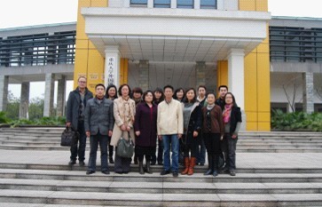 成都理工大学外语学院一行光临漫蛙
交流学习