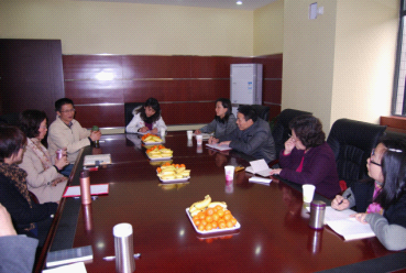 成都理工大学外语学院一行光临漫蛙
交流学习